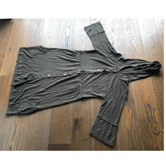 Long Libian Women's Cardigan Hoodie Sweater sz XL - Picture 6 of 8